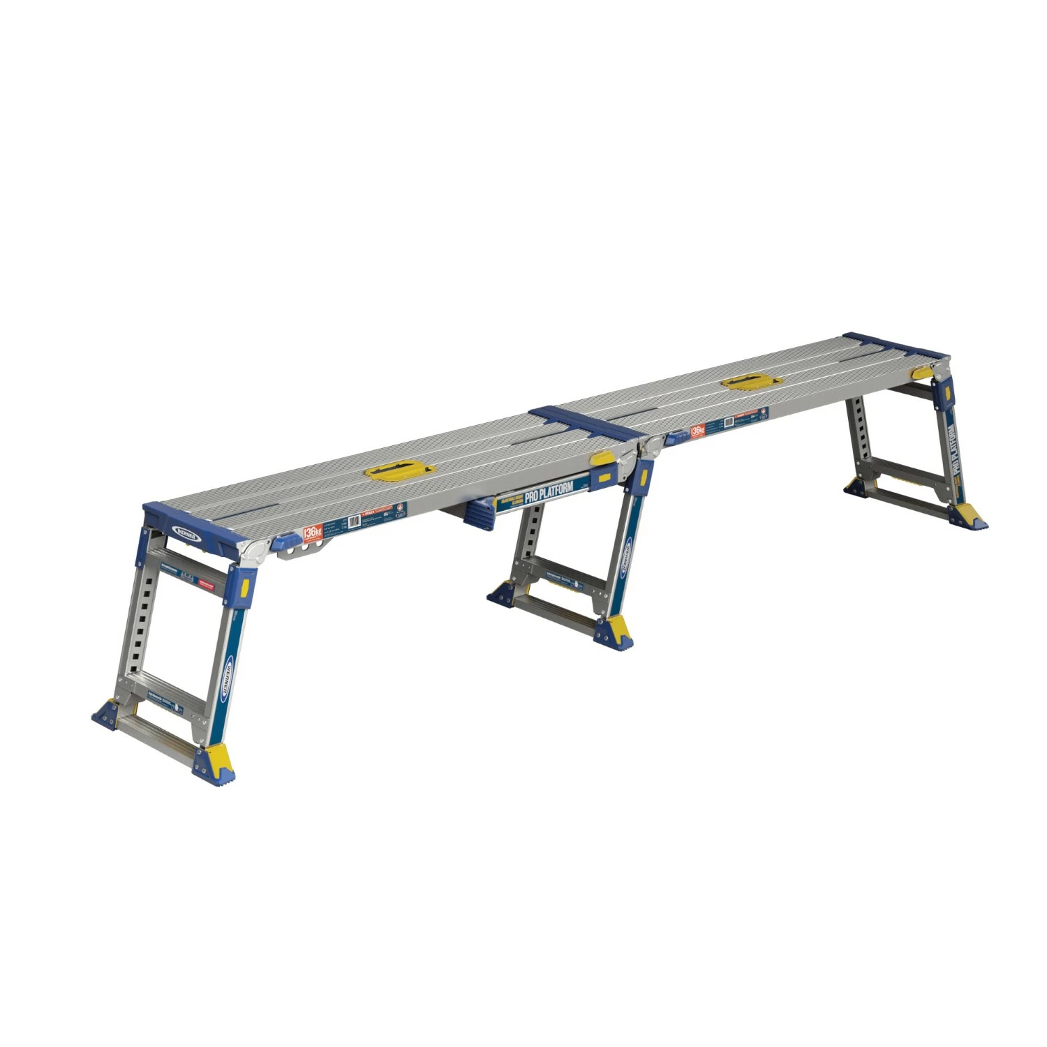 Little Jumbo 1299379024  Pro Linking-platform telescopisch werkbordes - AP2030L  - 360 x 1170 mm - 136kg-image