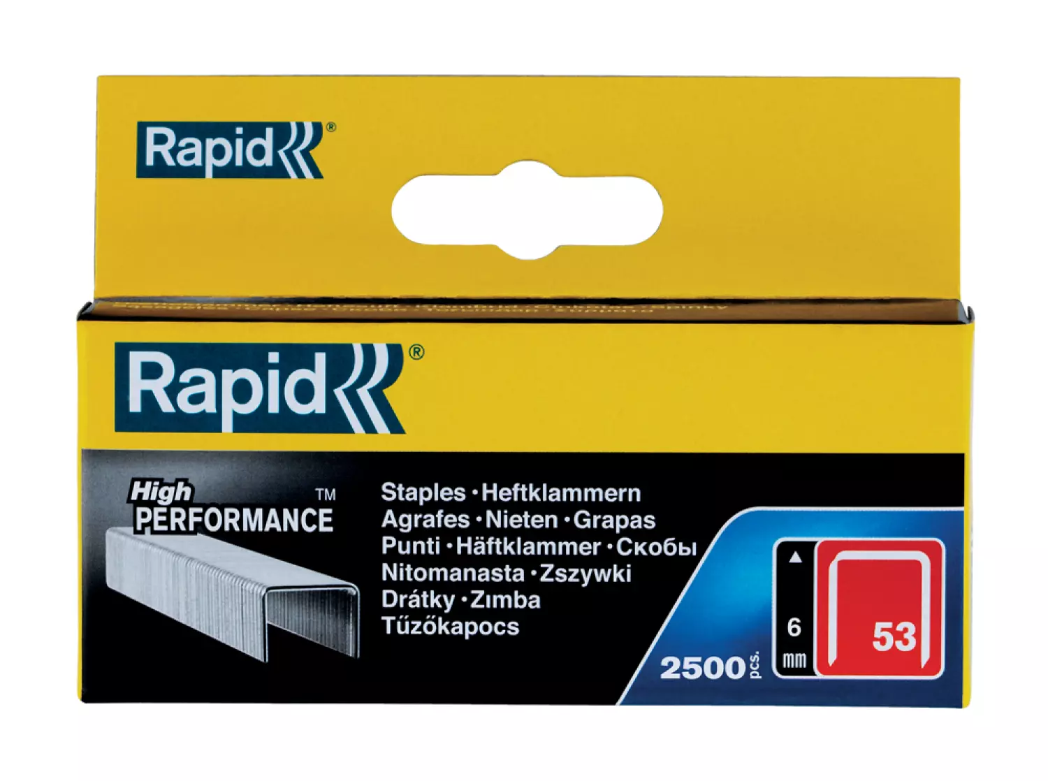 Rapid RPD536B2500 Nieten Gegalvaniseerd - 6mm (2500st)-image