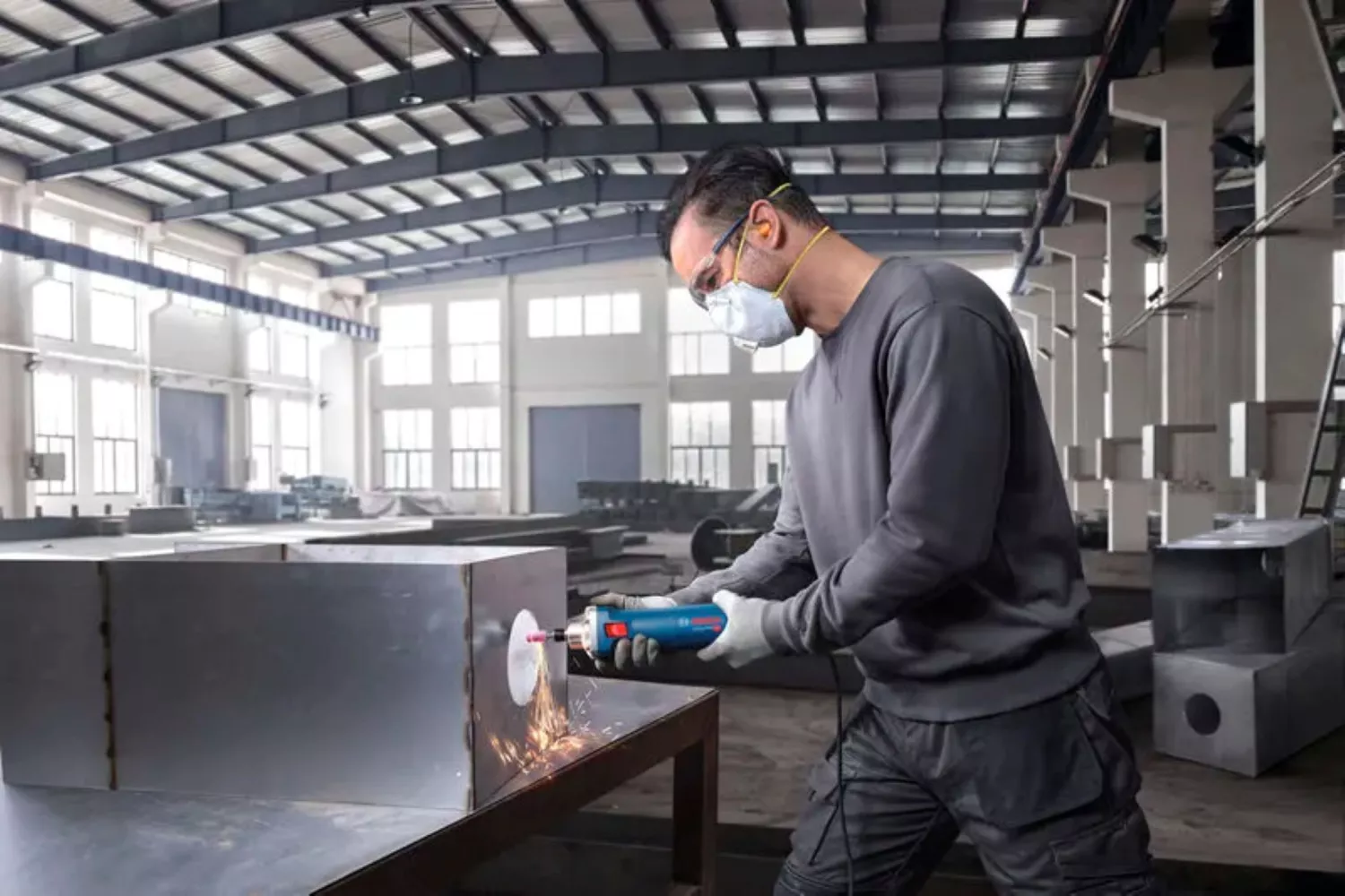 Bosch GGS 30 S Rechte slijper - 750W - 6mm-image