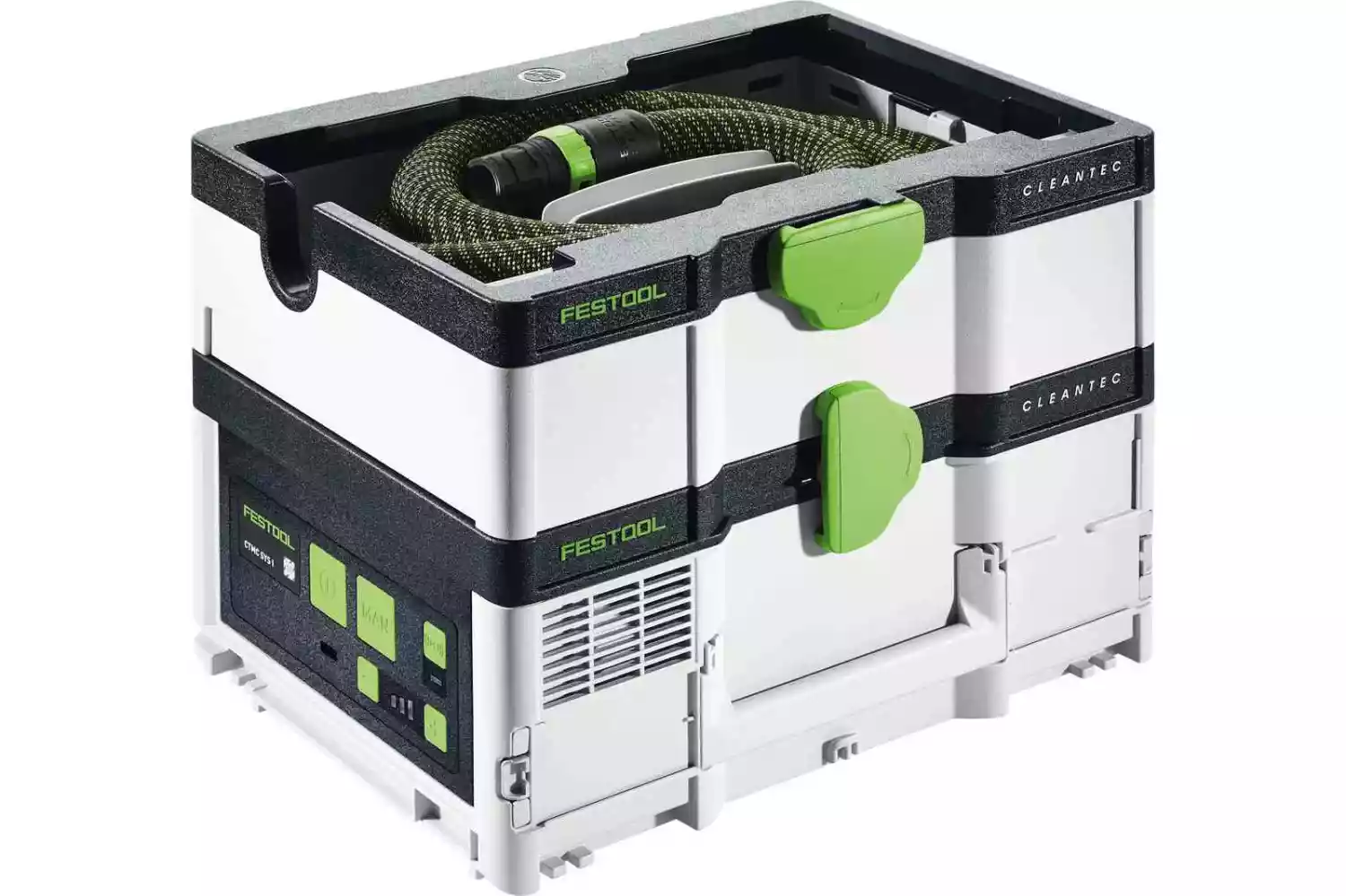 Festool CTLC SYS HPC 4,0 I-Plus 36V (2x18V) Li-Ion accu stofzuiger set (4x 4.0Ah) -2400L/min - L-klasse-image