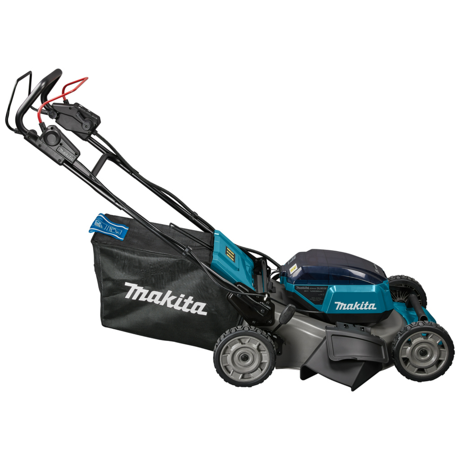 Makita DLM536Z (2X18V) Tondeuse à gazon à batterie Li-Ion - corps - 53cm - 70L - 1800 m²-image