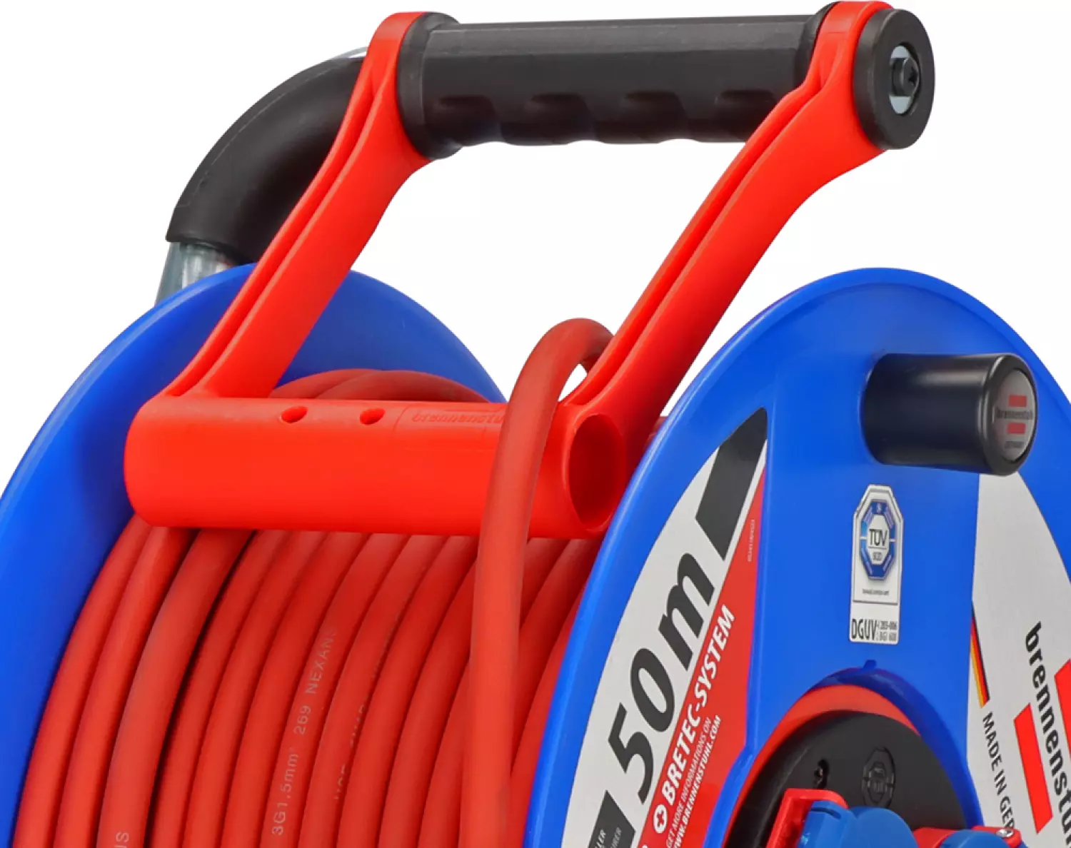 Brennenstuhl 1238930 Garant Bretec IP44 kabelhaspel - H07RN-F 3G1,5 - 50m-image