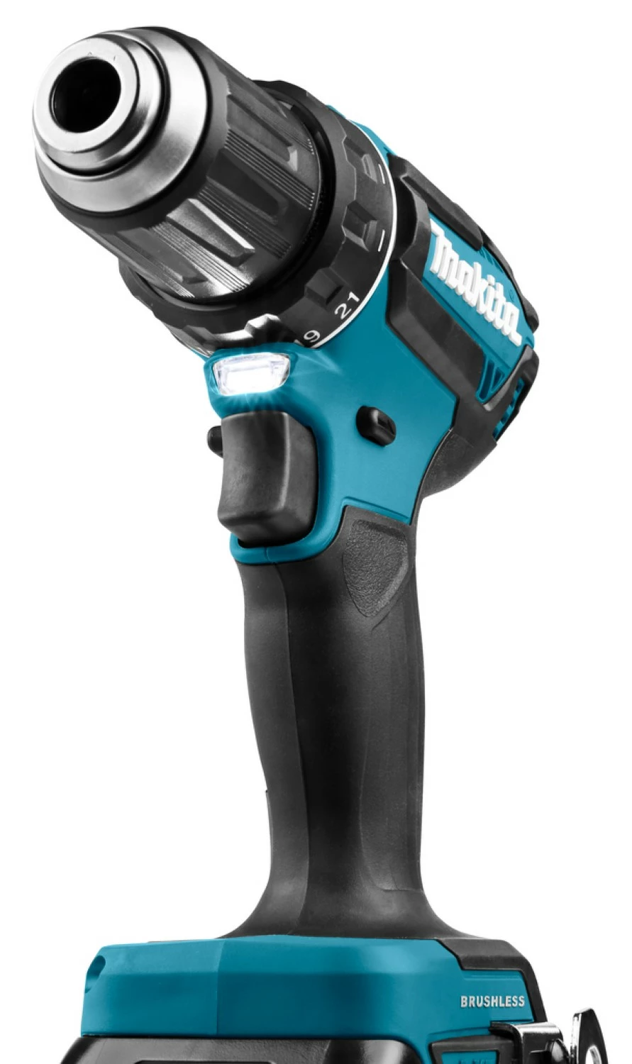 Perceuse visseuse sans-fil Makita DDF485RTJ3 - 18V Li-ion - 3 batteries 5,0 ah - MAKPAC - Brushless - 50 Nm-image