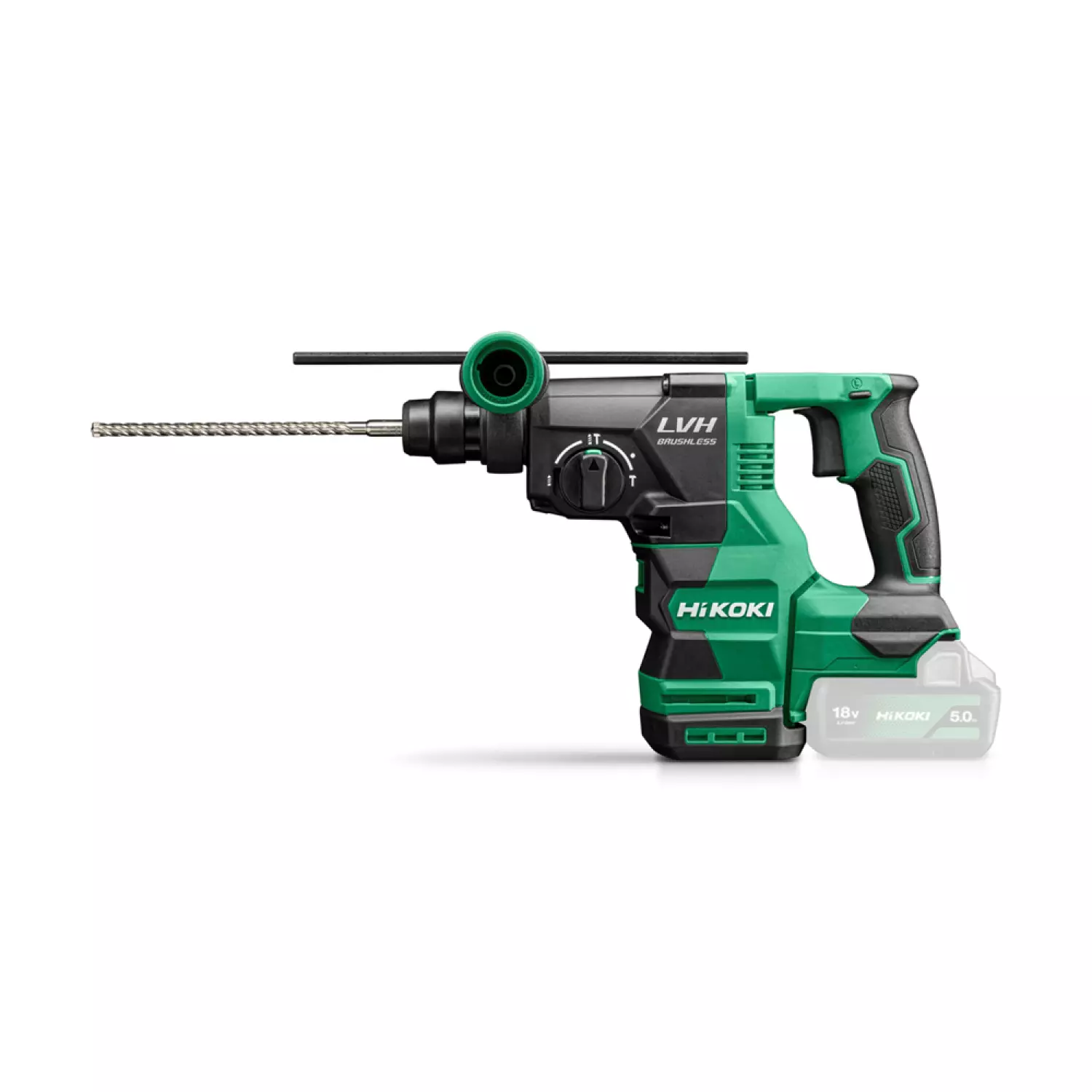 HiKOKI DH1826DAW4Z Marteau perforateur Machine seul 36V Batterie 3J SDS-Plus-image