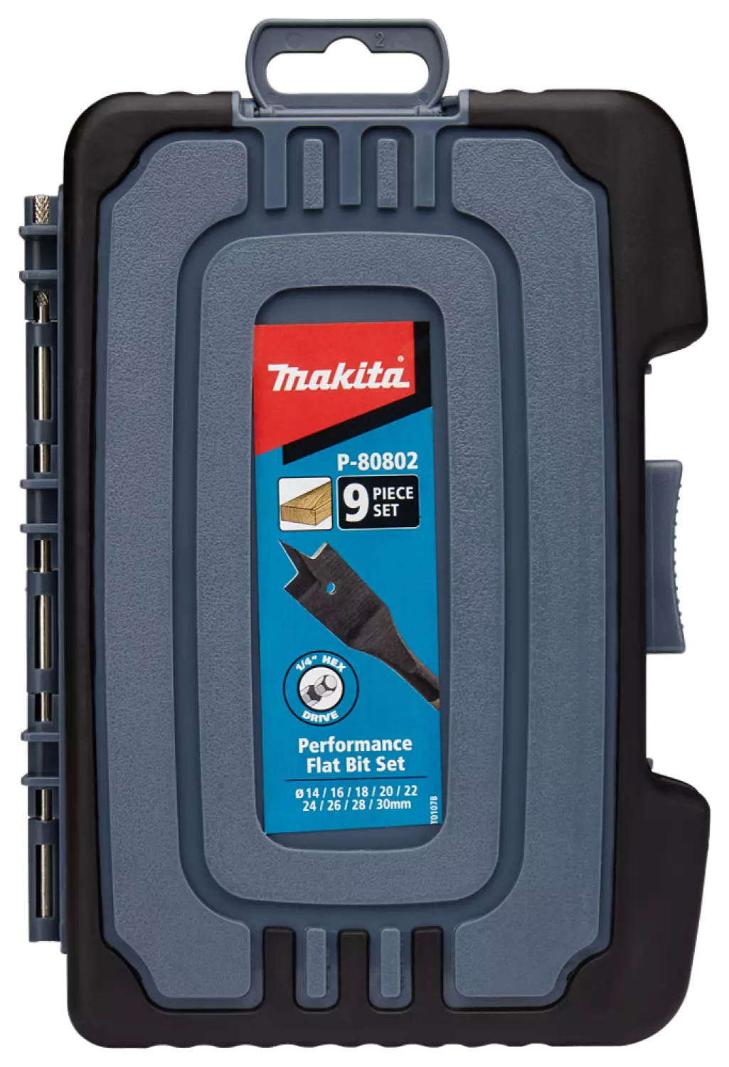 Makita P-80802 Foret rapide 9 pièces 1/4 "ZK FORME E-image