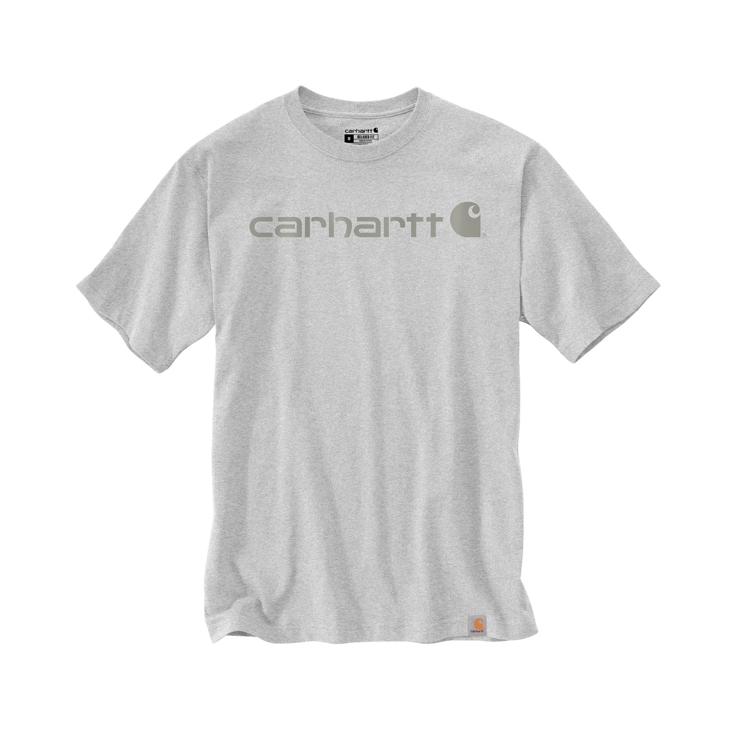Carhartt Dearborn Relaxed Logo T-Shirt - Grijs - L