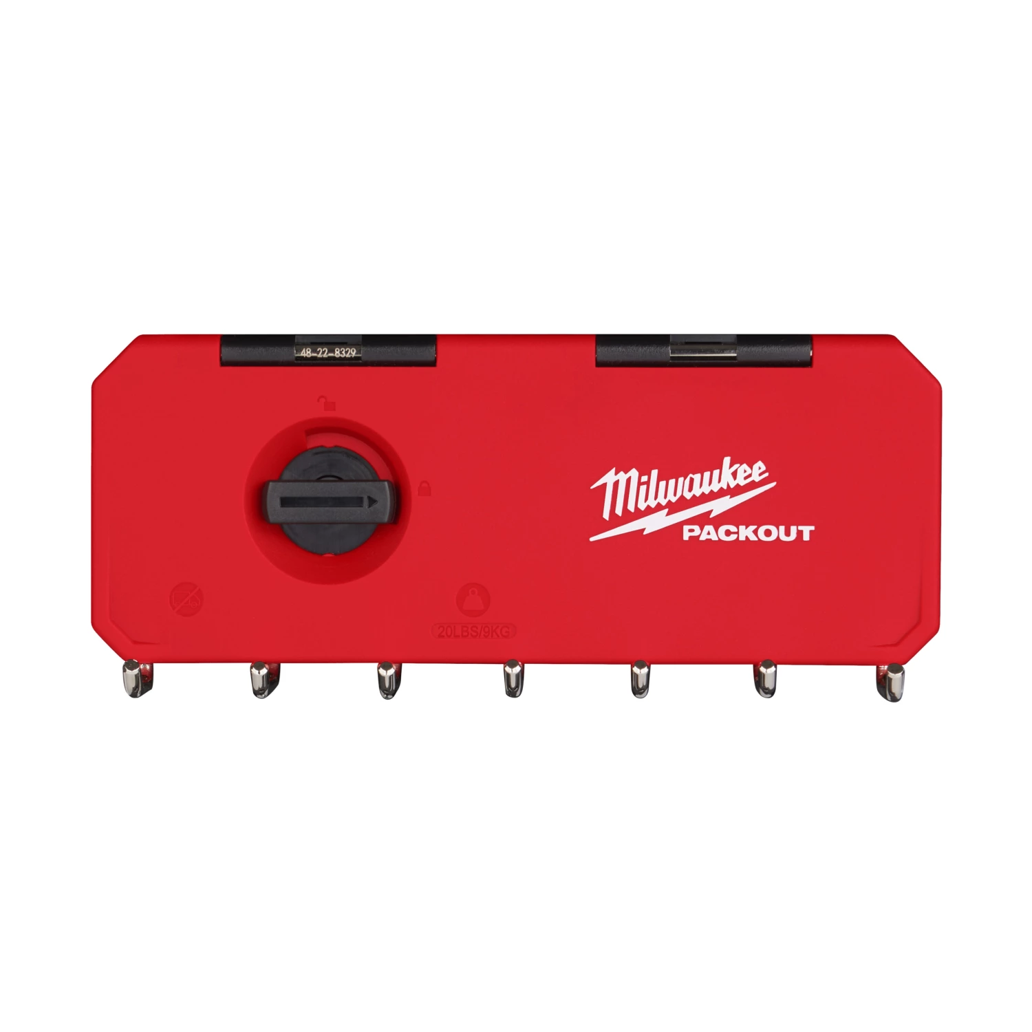 Milwaukee 4932493384 Packout smalle haken rij-image