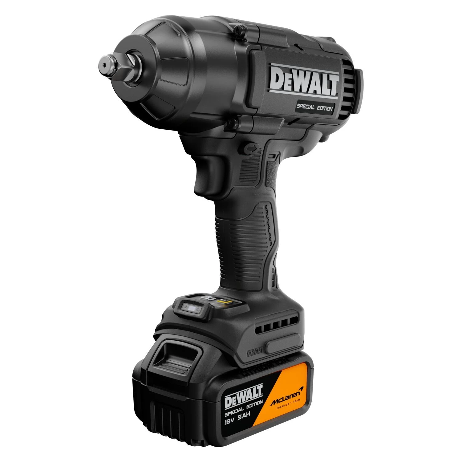 DeWALT X MCLAREN DCF99MP2T-QW Kit de clé à chocs sans fil 18 V XR 1/2''  (2 batteries 5,0 Ah + chargeur)-image