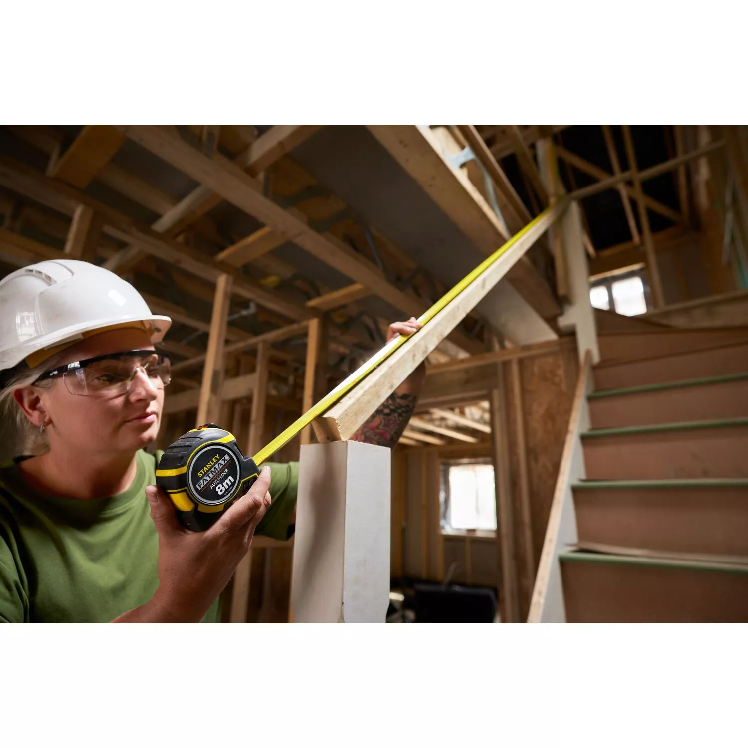 Stanley FATMAX Pro Autolock Mètre à ruban - 5 m / 8 m x 32 mm-image