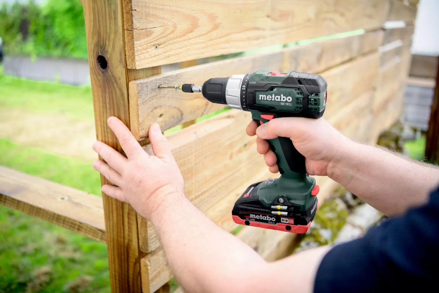 Metabo SB 18 L Mobile workshop 18V Li-ion accu klopboor-/schroefmachine set (2x 2.0Ah accu) in koffer incl. 78-Delige accessoiresset-image