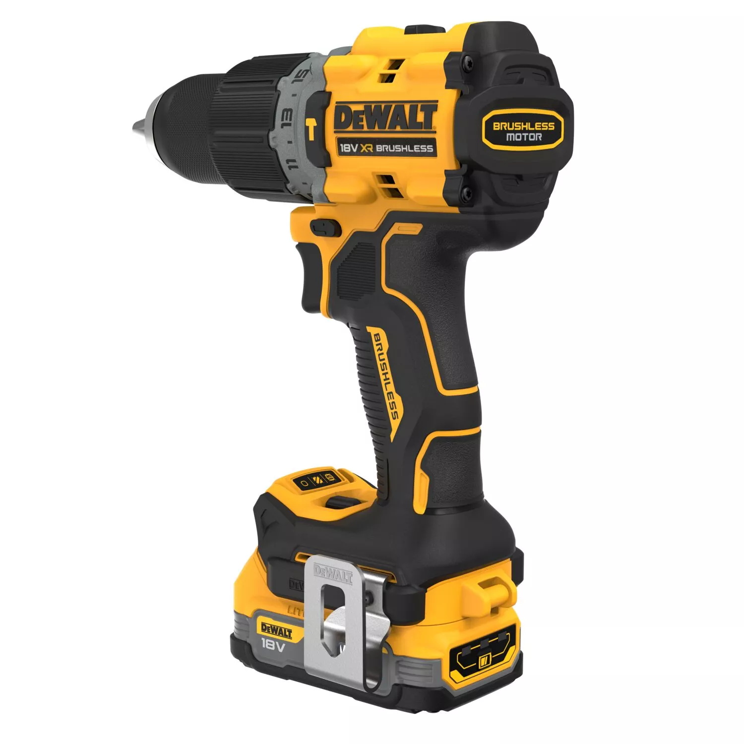 DeWALT DCD805E2T-QW 18V Li-ion XR Accu klopboor- /schroefmachine G3 set (2x Powerstack Accu) in TSTAK koffer-image