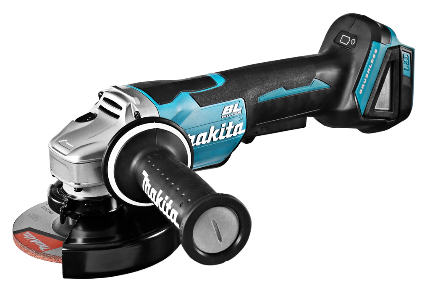 Makita DGA508ZJ Meuleuse d'angle sans-fil - 18V Li-ion - MAKPAC - 125 mm - Softstart - Brushless - Machine seule-image
