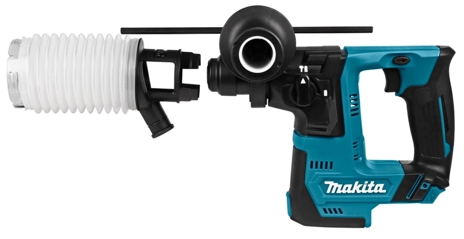 Marteau perforateur sans-fil Makita HR140DZJ - 10,8V Li-ion - Extracteur poussière - Mbox - Machine seule-image
