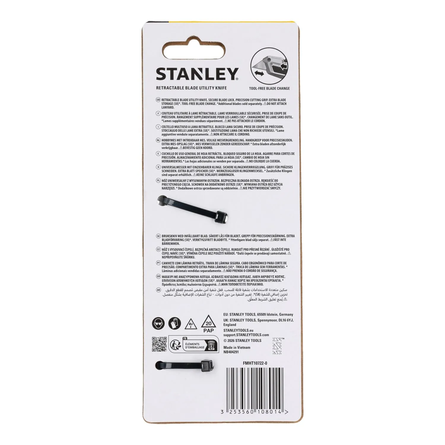Stanley FMHT10722-0 FATMAX Vast Schuifmes
