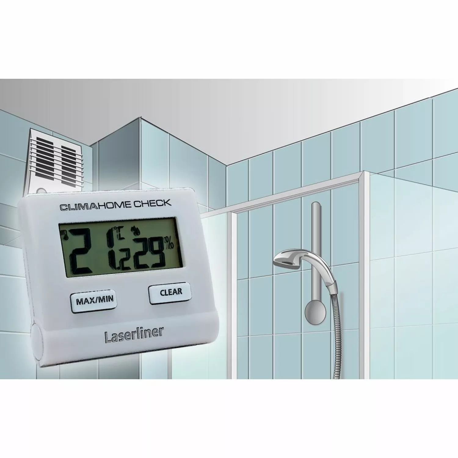 Laserliner ClimaHome-Check Thermo- hygrometer - 0°C t/m 50°C-image