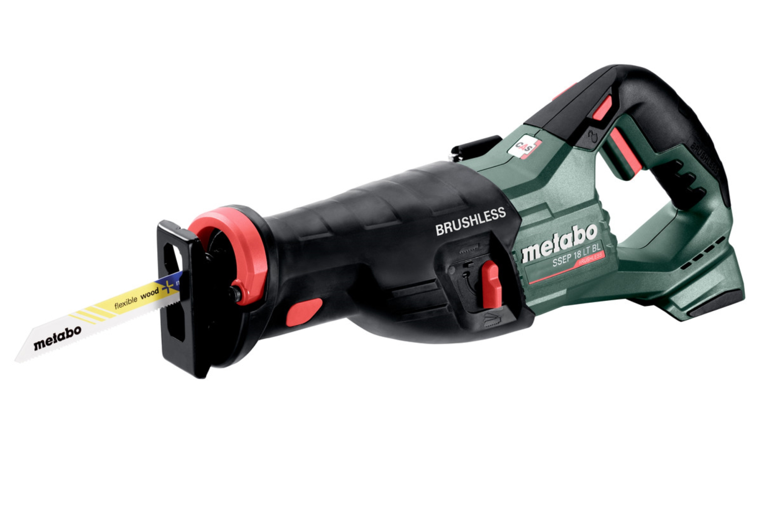 Metabo SSEP 18 LT BL 18V Li-ion Batterie Scie sabre sans fil - Machine seule - En Metabox-image