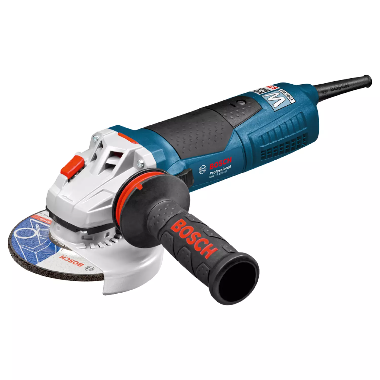 Bosch GWS 19-125 CIE Haakse slijper - 1900W - 125mm - Softstart - variabel-image