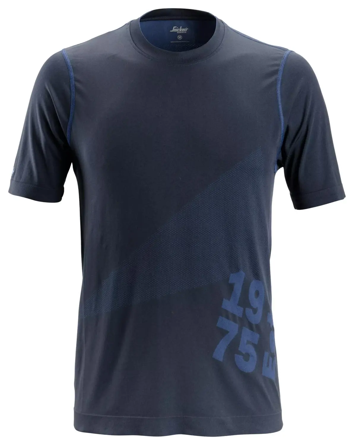 Snickers 2519 FlexiWork 37.5 Technologie T-Shirt - Donkerblauw - XL