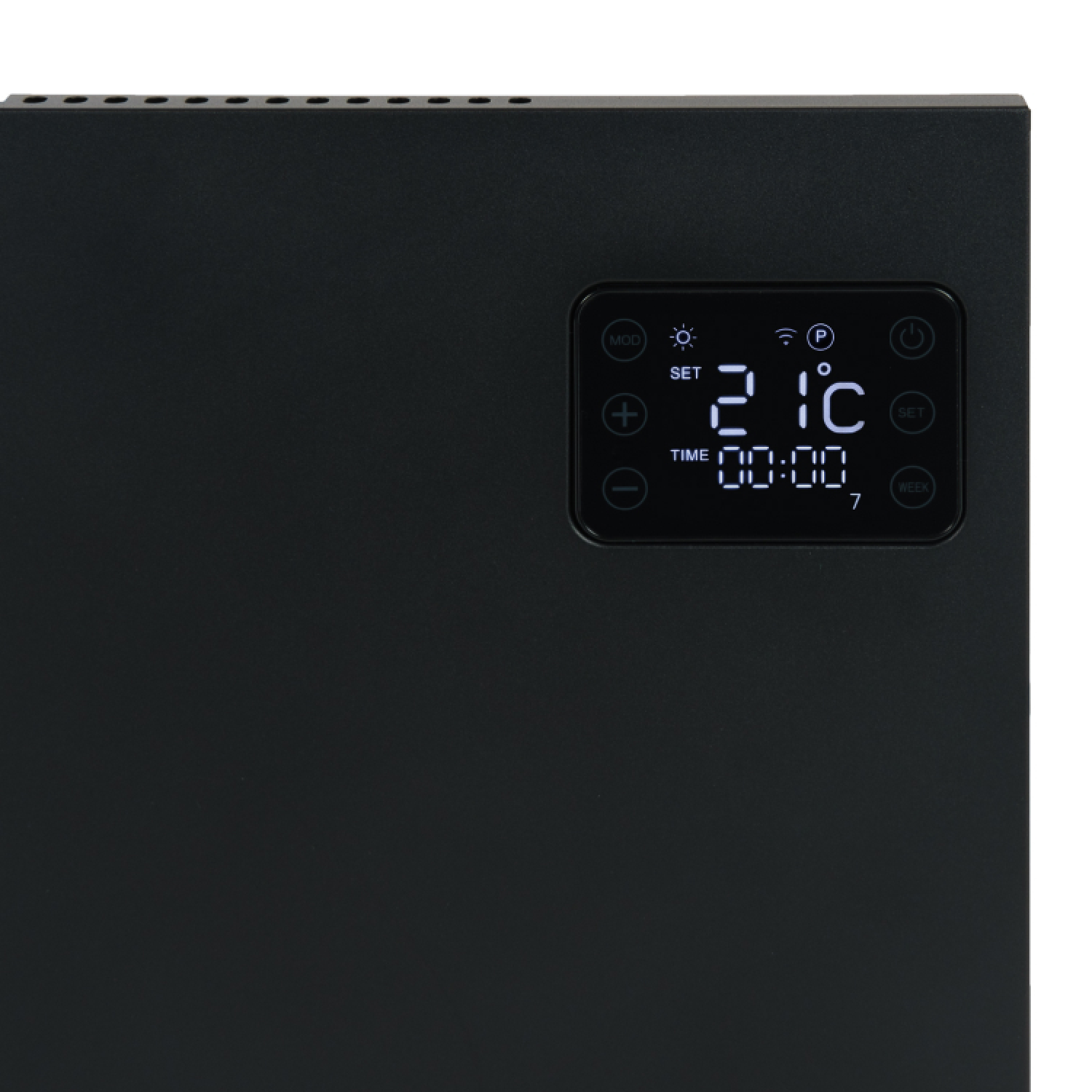 EUROM Alutherm 1200XS Wifi Black Convectorkachel - 400W - 48m3-image