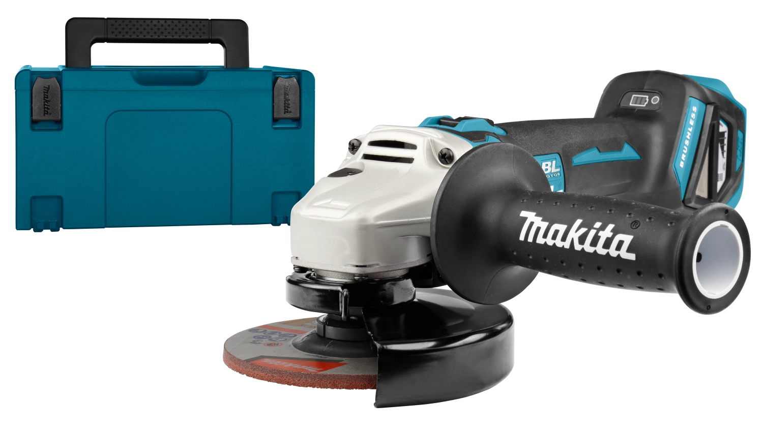 Makita DGA511ZJ Meuleuse d'angle sans-fil - 18V Li-ion - Mbox - 125 mm - Brushless - Machine seule-image