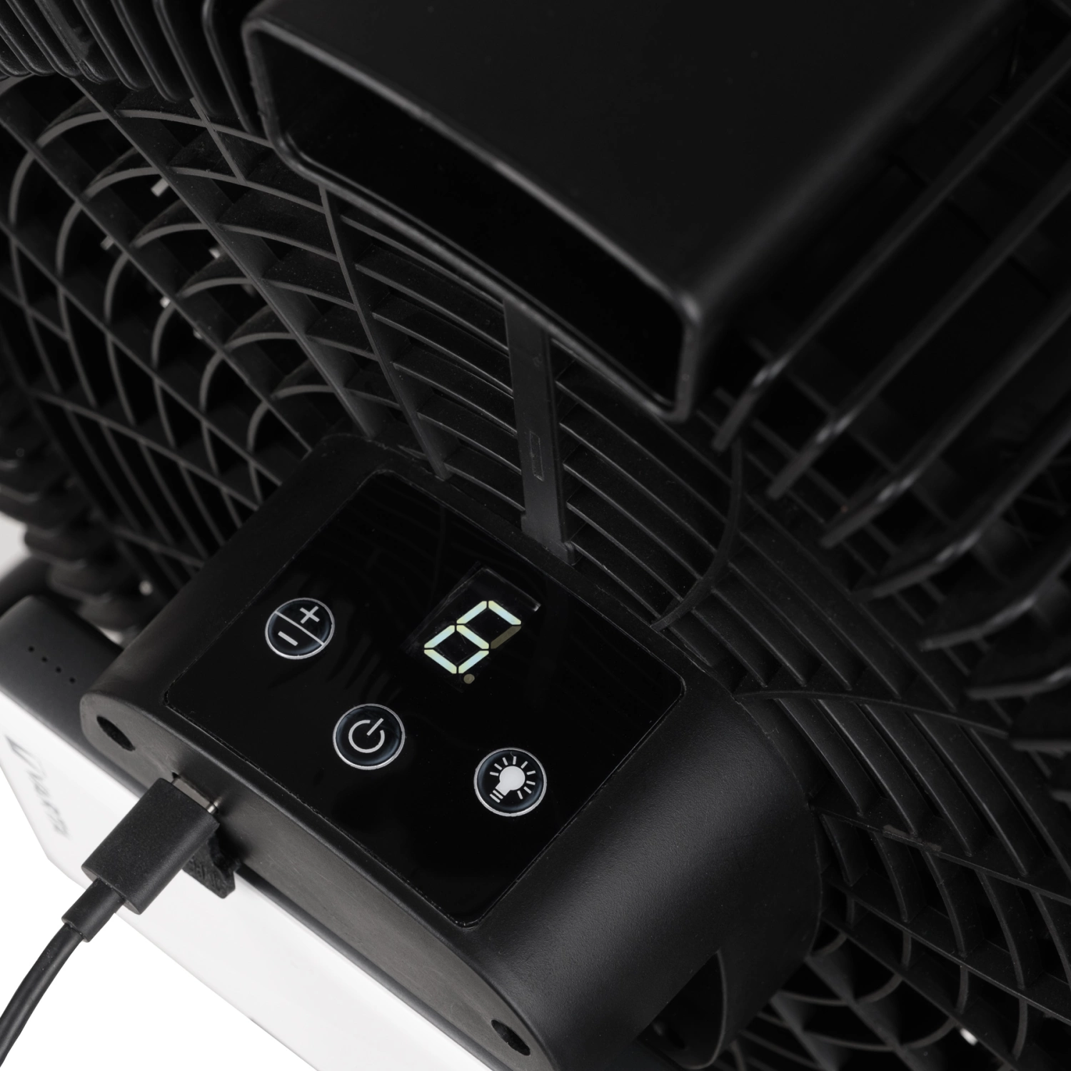 Eurom Airflow LED ventilator - Zwart-image