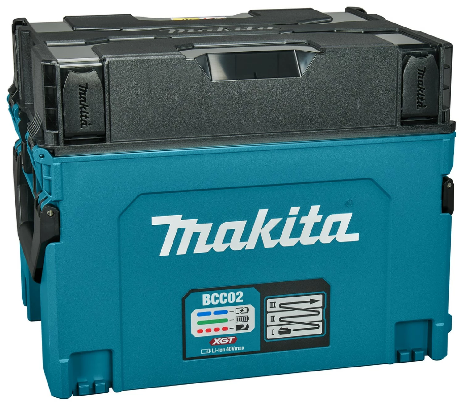 Makita BCC02 XGT Oplaadbox voor max 12 accu's (t/m BL4040F)-image