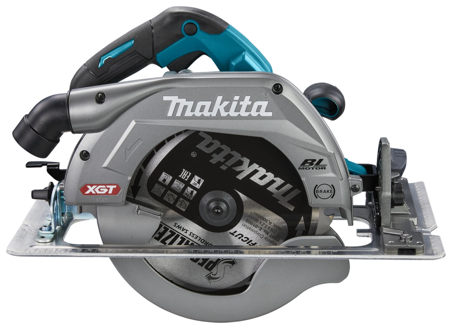 Makita HS010GT201 Scie circulaire sans-fil - 40V max Li-ion - 2 batteries 5,0 ah - Coffret - 235 mm - Brushless-image