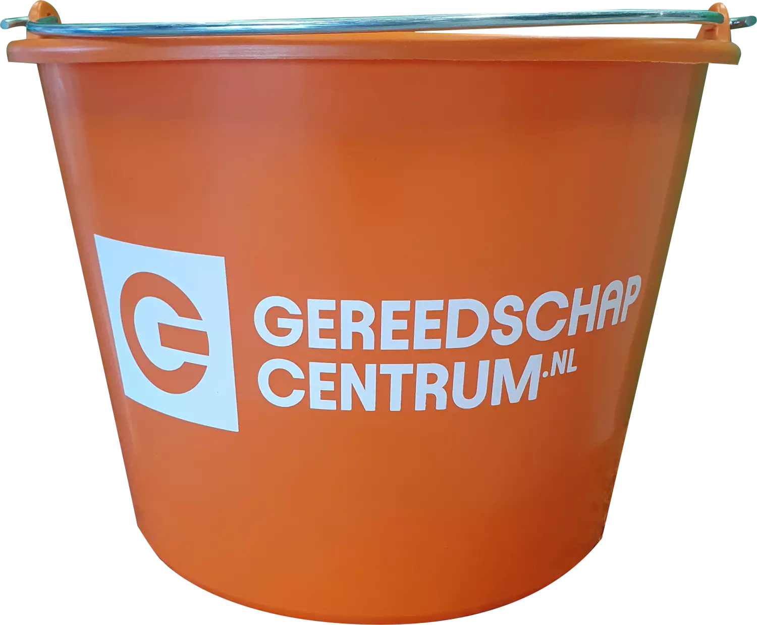 Gereedschapcentrum bouwemmer - 12 liter - Oranje-image