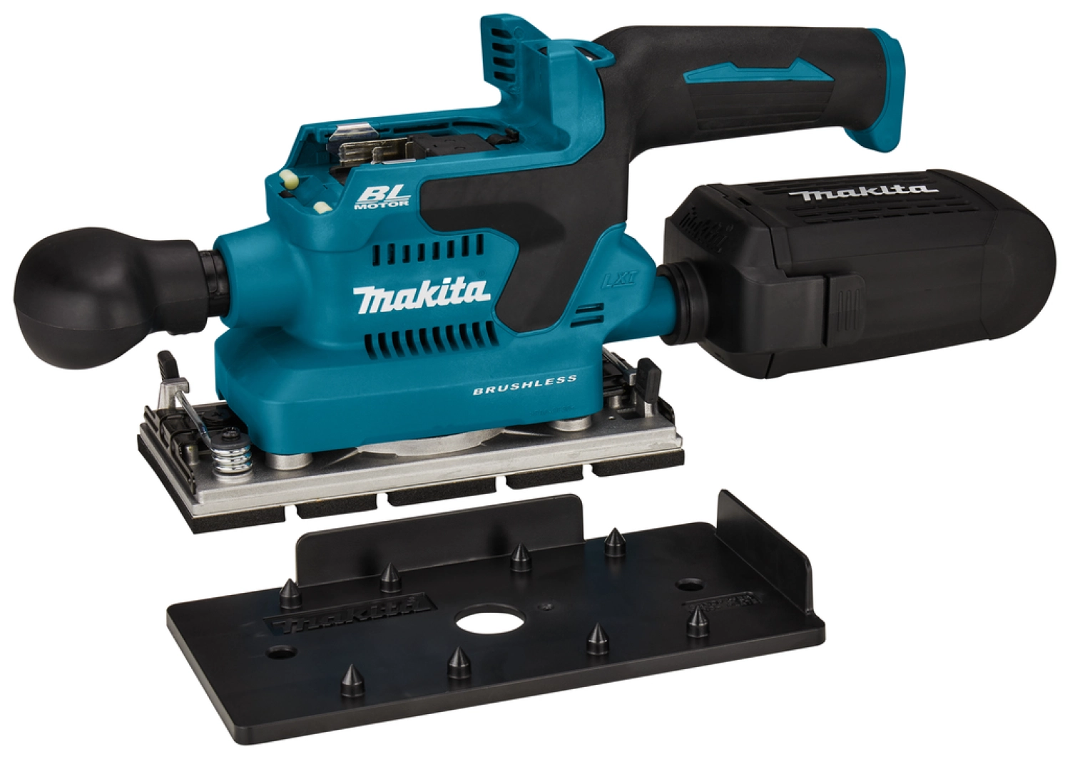 Makita DBO380Z 18V Li-ion accu vlakschuurmachine body-image