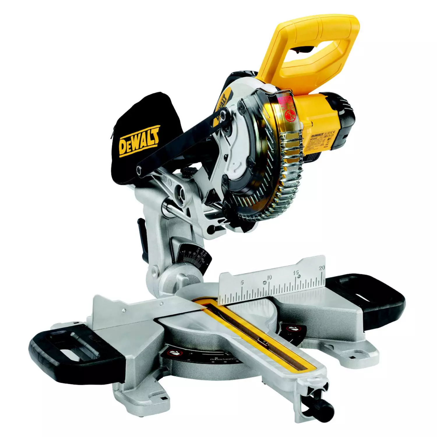 DeWALT DCS365N - Scie à onglets sans fil Li-Ion 18V (machine seule) - 184 x 16 mm-image