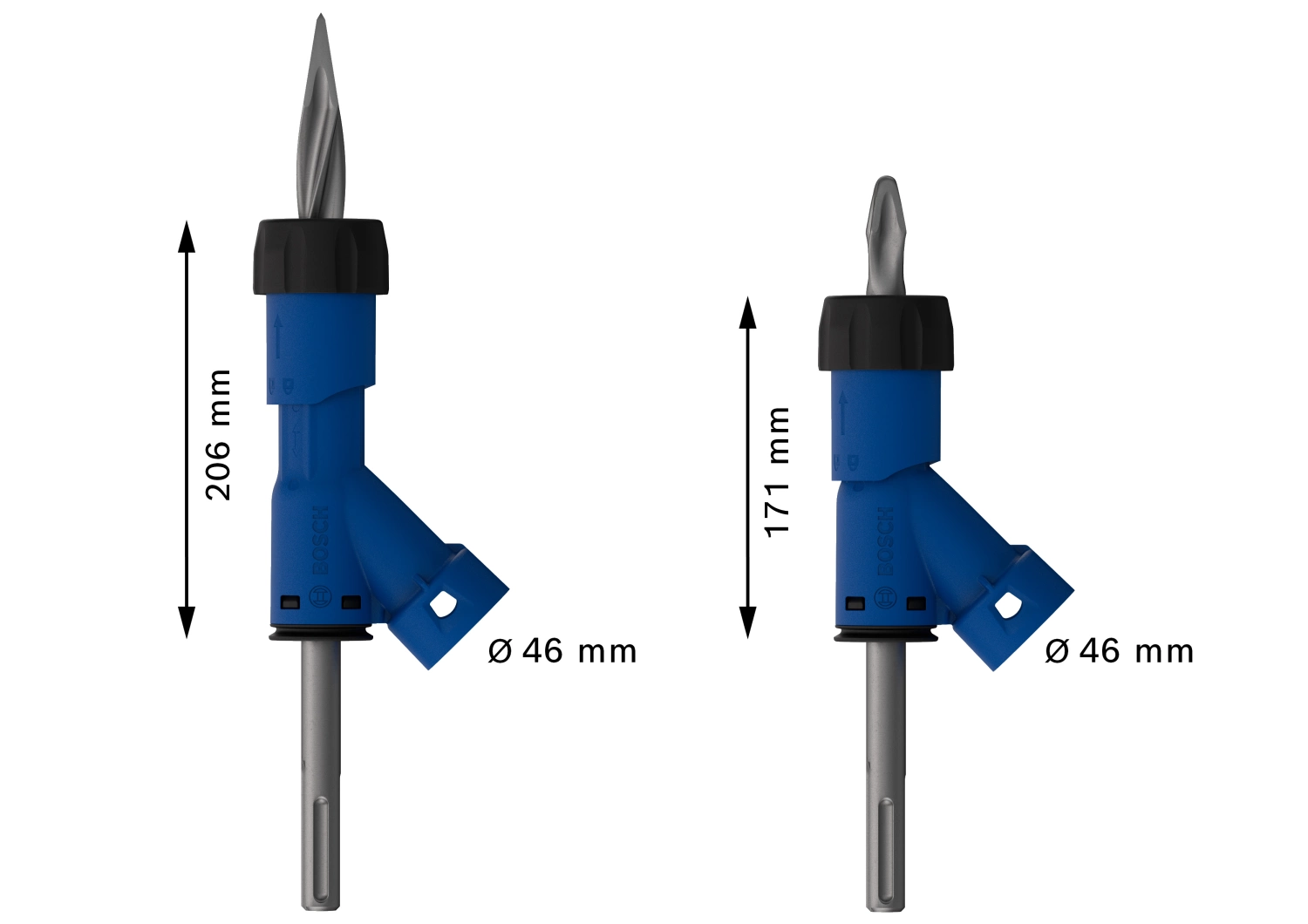 Bosch 2608901476 Adaptateur EXPERT SDS Clean SDS Max pour burin pointu - 400 mm-image