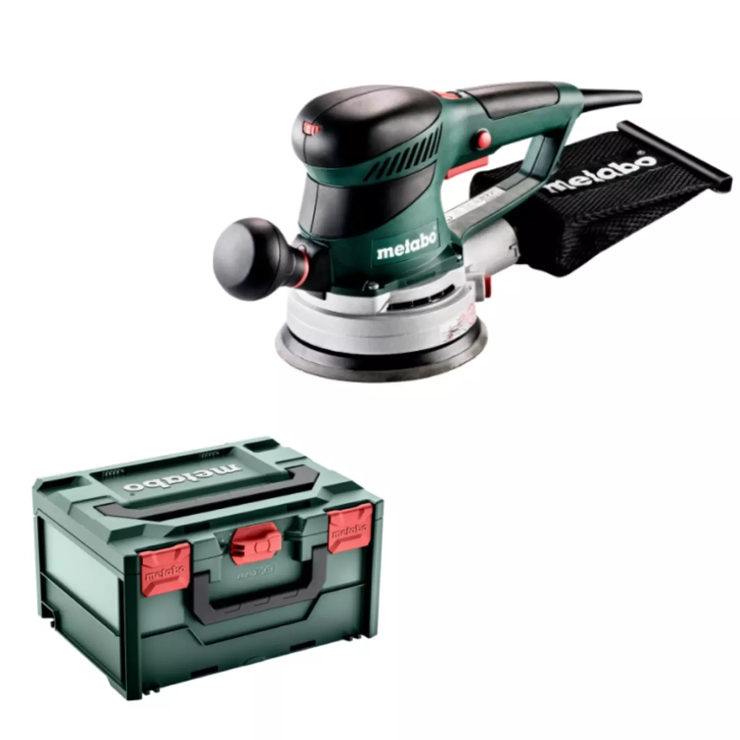 Metabo SXE 450 TurboTec Pro Pack Ponceuse excentrique dans MetaBox - 350W - 150mm - variable-image