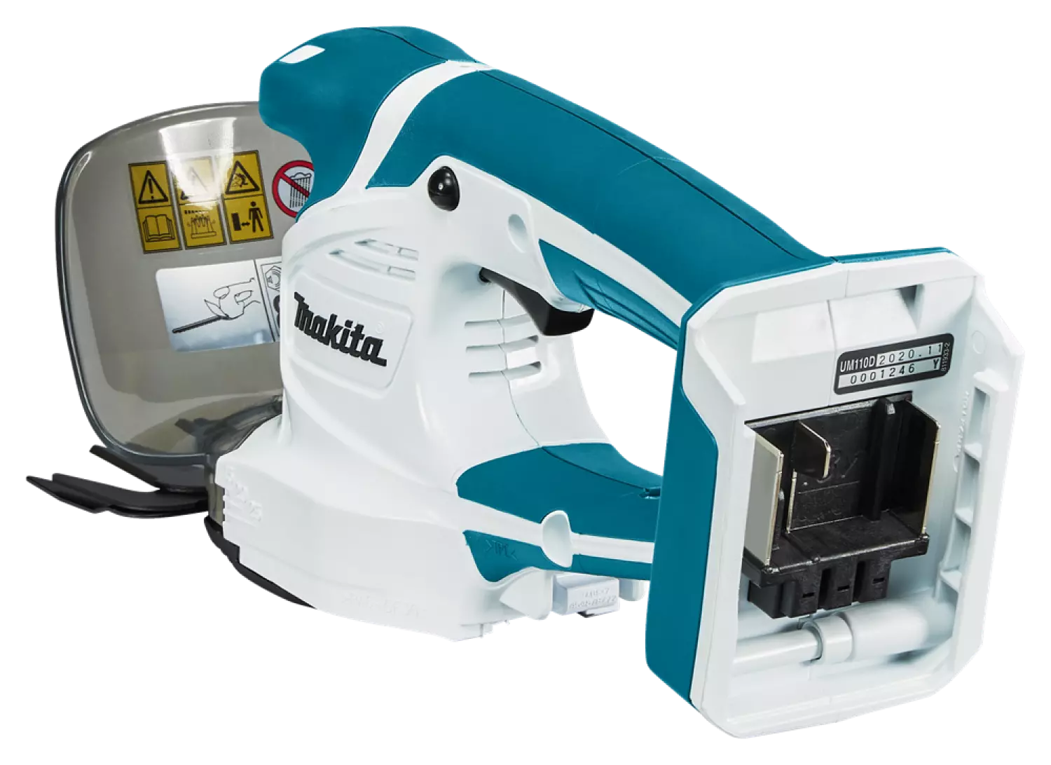 Makita UM110DWYX 18V Li-Ion accu grasschaar set (1x 1,5Ah) - 110mm-image