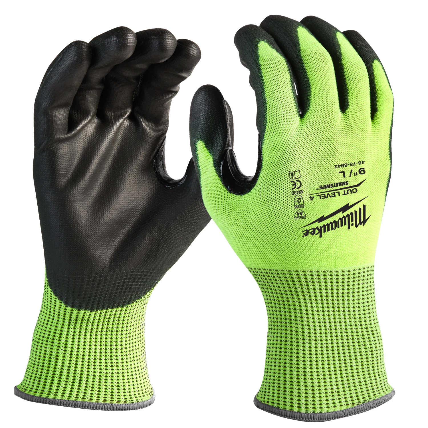 Milwaukee Gants de travail haute visibilité