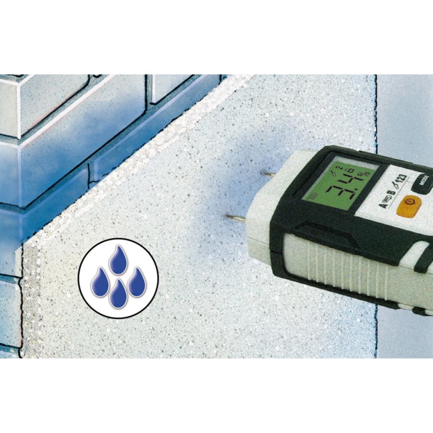 Laserliner DampFinder Home Appareil de mesure de l'humidité-image