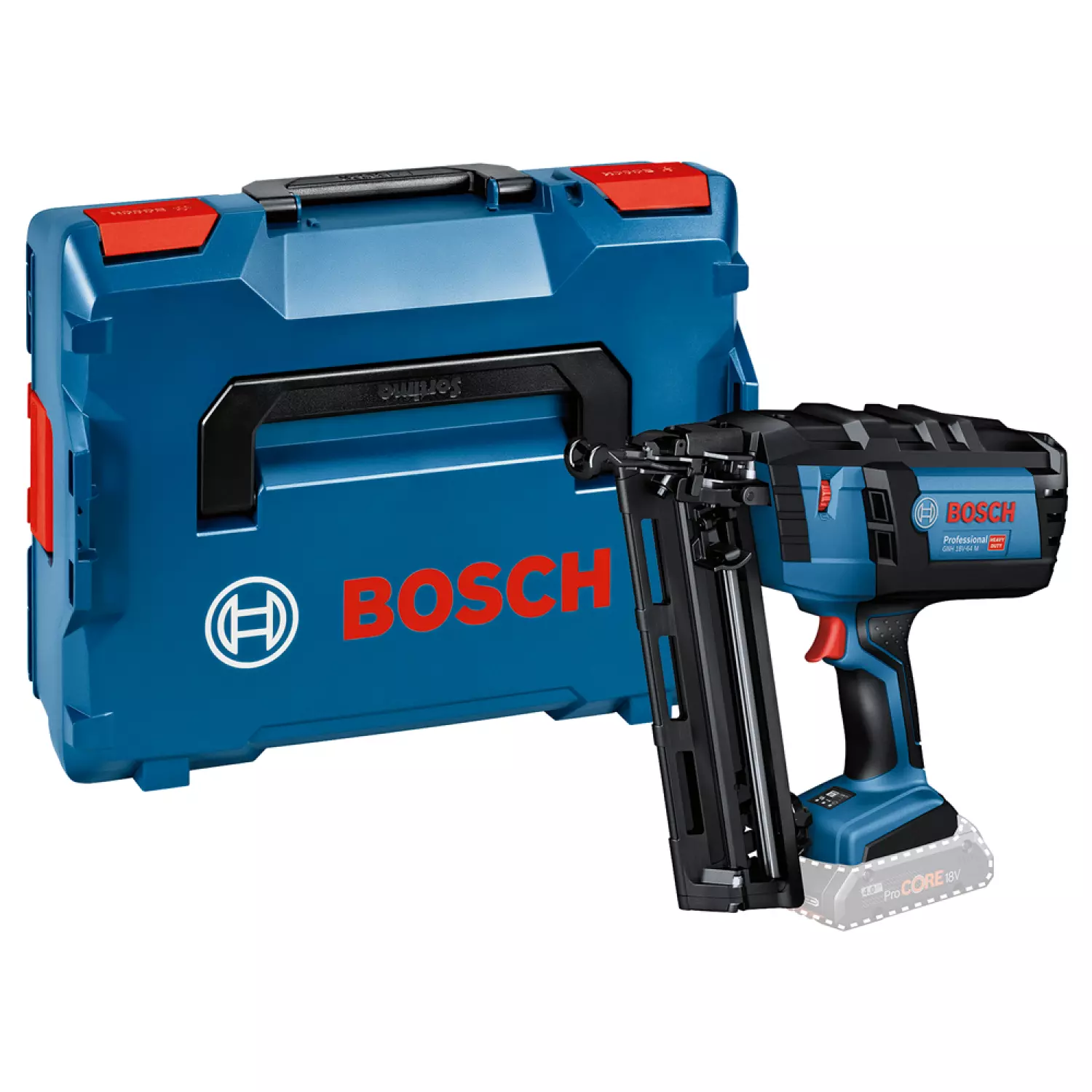 Bosch GNH 18V-64 M 18V Li-ion Accu tacker body in L-Boxx-image