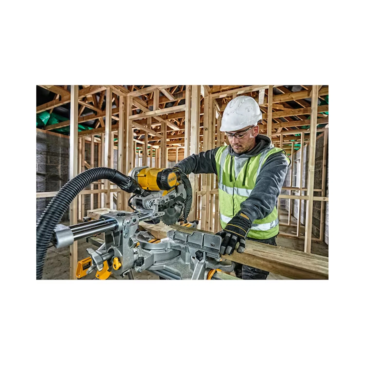 DeWALT DWS727-QS Scie à tronçonner - 1600 W - 250 x 30 mm