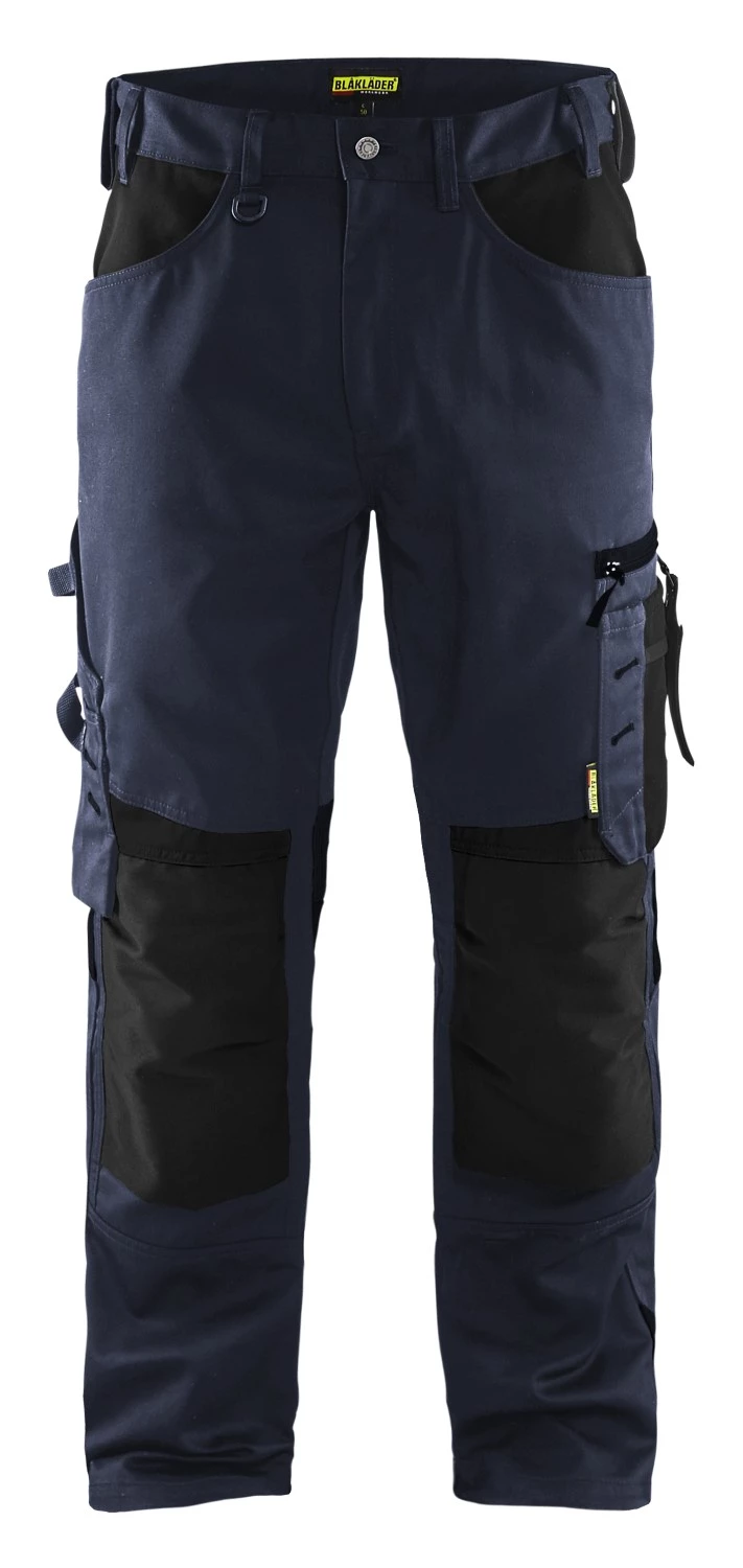 Blåkläder 1556 Pantalon de travail sans poches à clous-image
