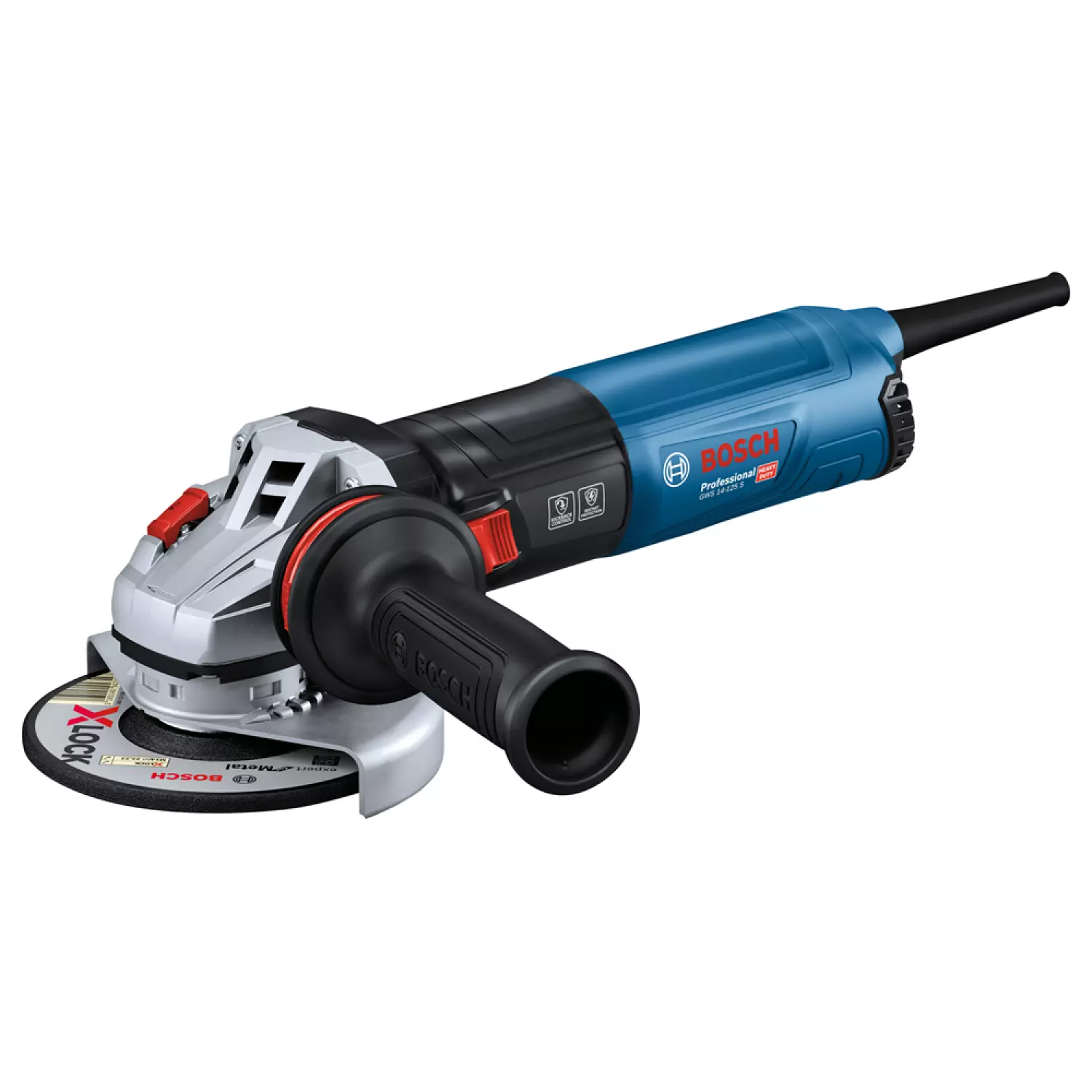 Bosch GWS 14-125 S Angle Grinder avec réglage de vitesse - 1400W - 125 mm-image