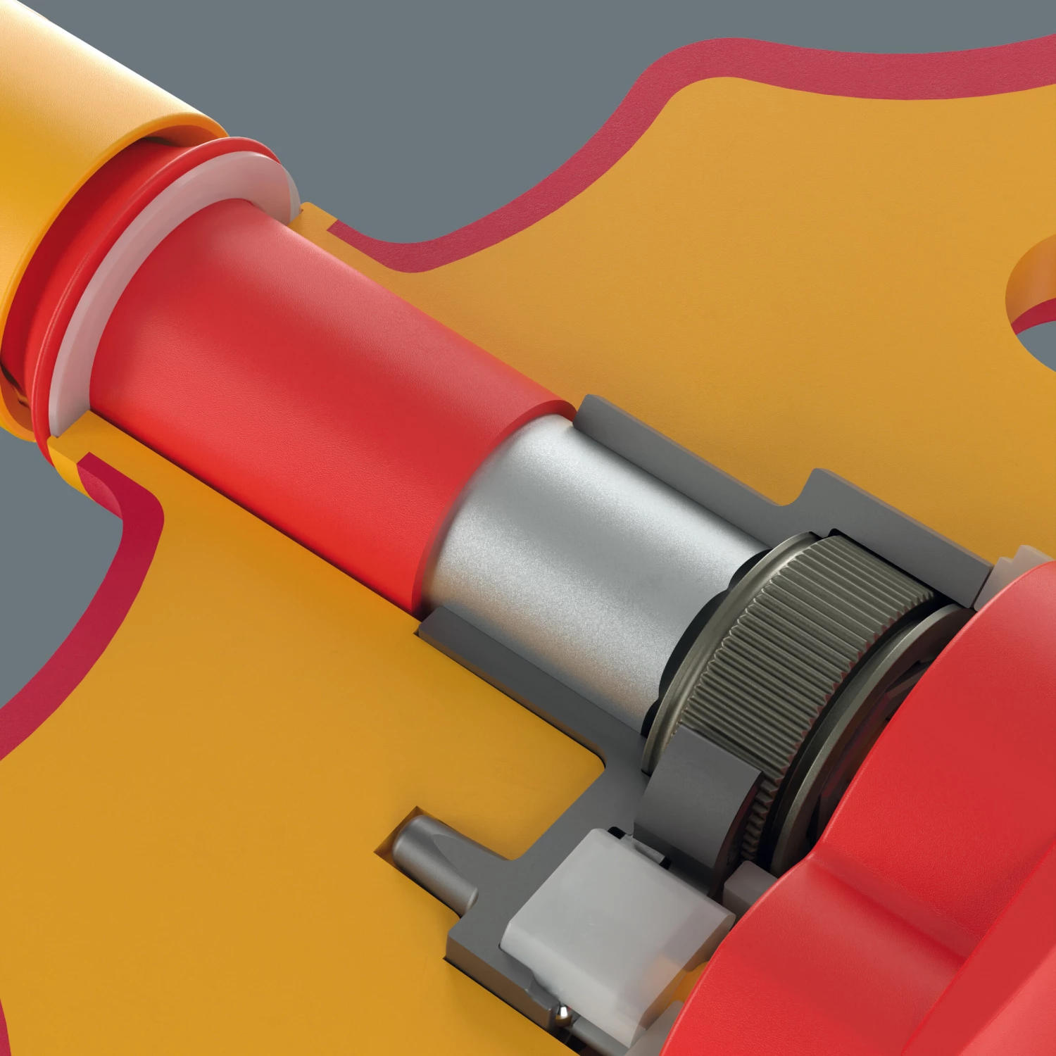 Wera 05005122001 410 i VDE B RA VDE Tournevis adaptateur isolé avec poignée en T et fonction cliquet - 3/8"-image