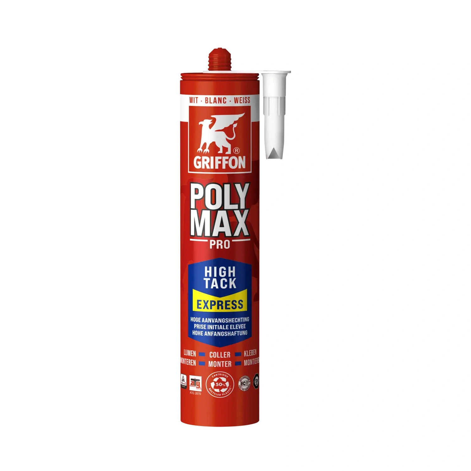 Griffon Poly Max High Tack Express Colle de montage Blanche - dans Sac à outils