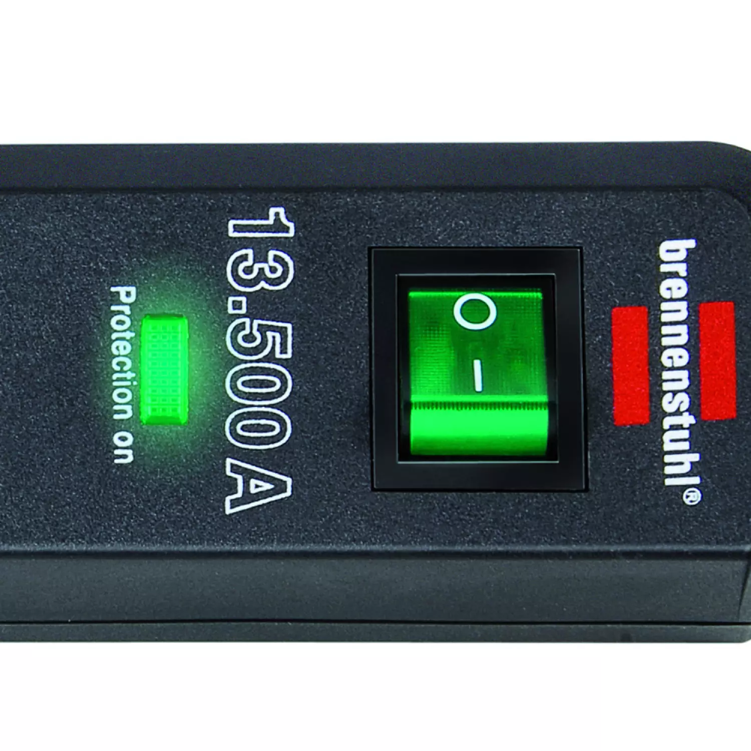 Brennenstuhl 1159710 6 Voudige Stekkerdoos met overspanningsbeveiliging - 3680W - 1,5m x 34cm-image