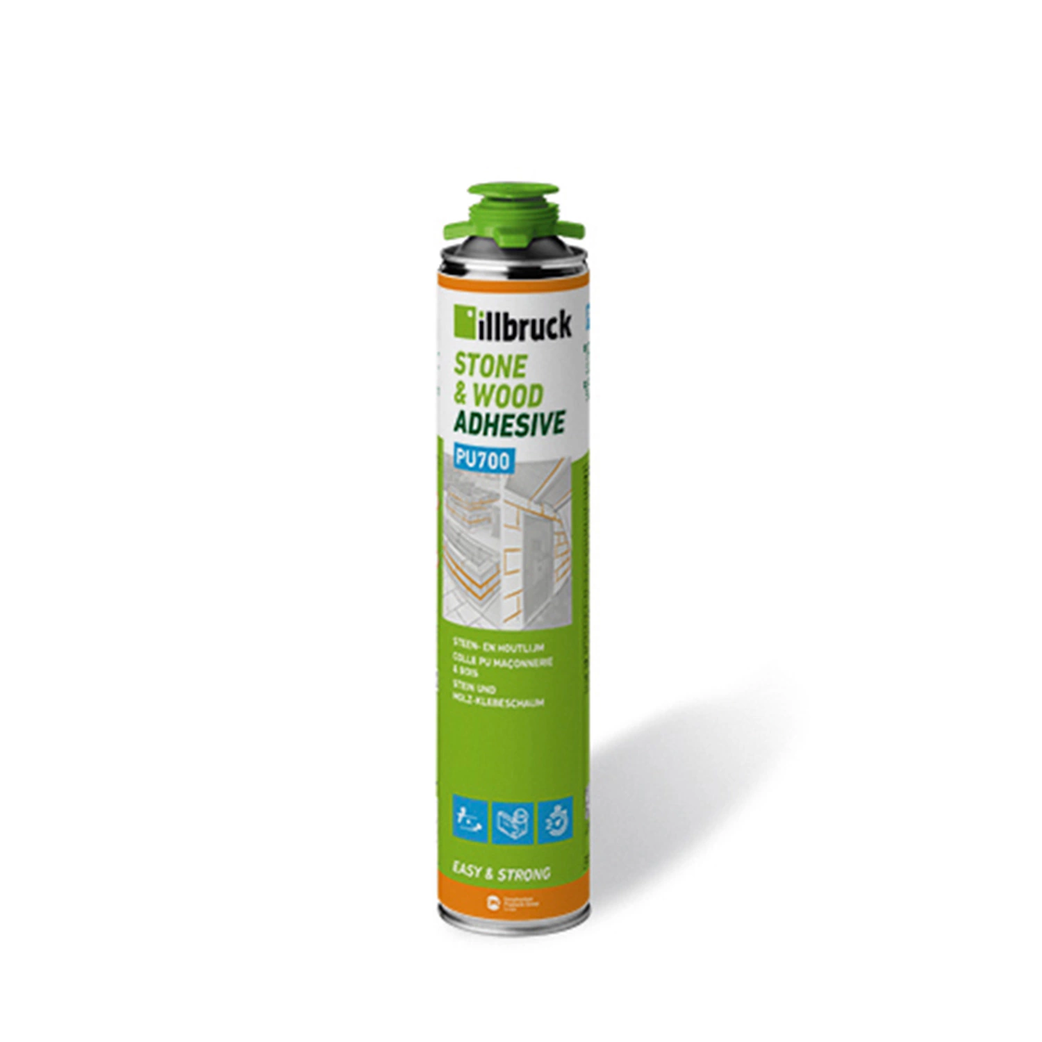 illbruck PU700 Steen- en Houtlijm - 880ml - 12 stuks-image