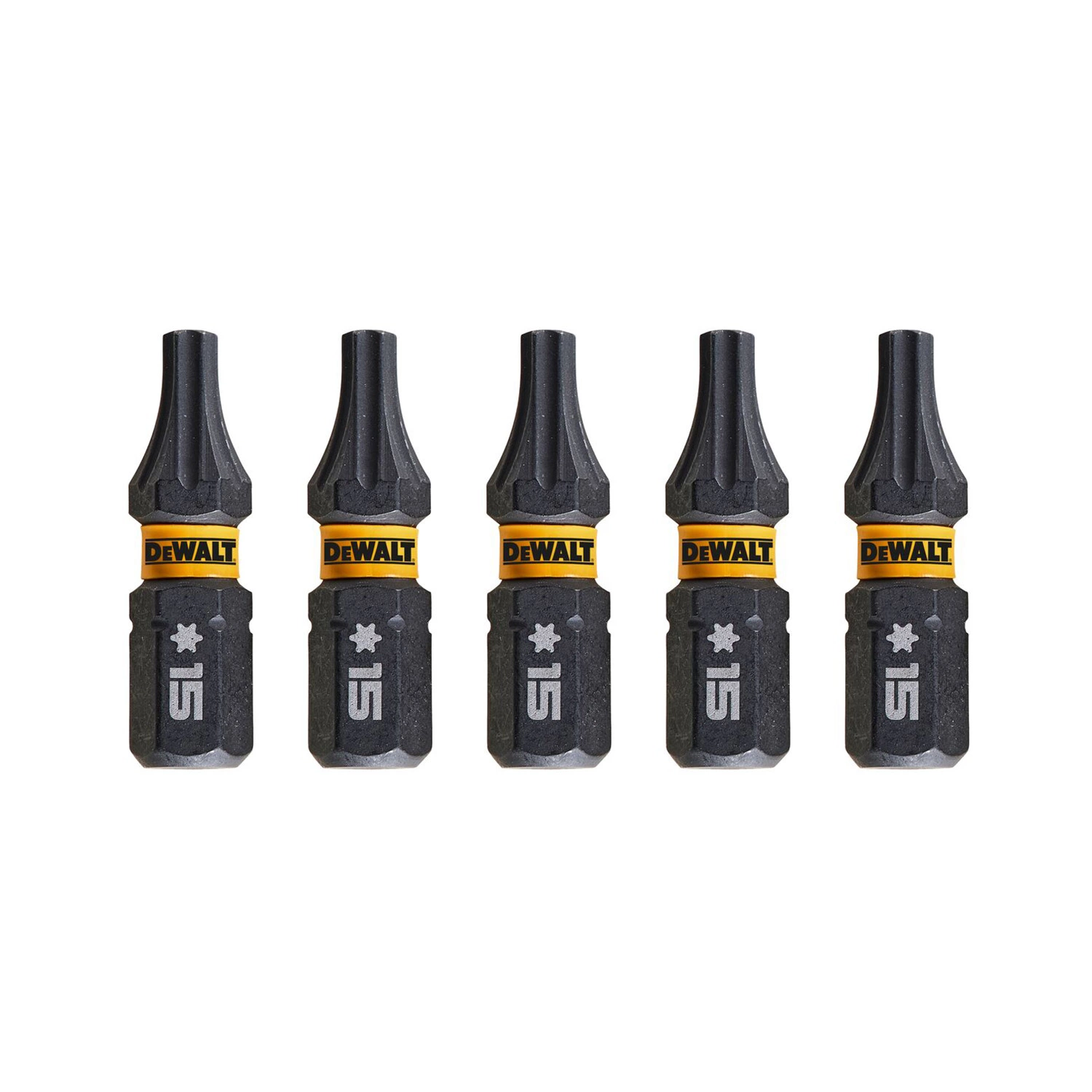 DeWALT DT7380T Impact schroefbits - T15 x 25mm (5st)-image