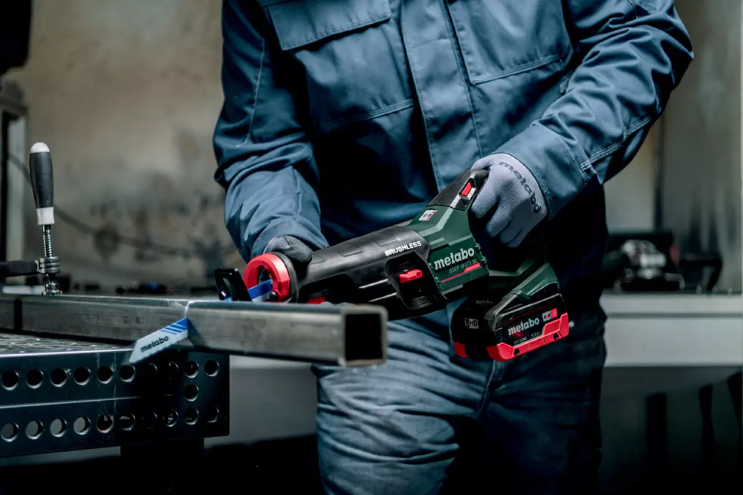 Metabo SSEP 18 LT BL 18V Li-ion Scie sabre sans fil-image