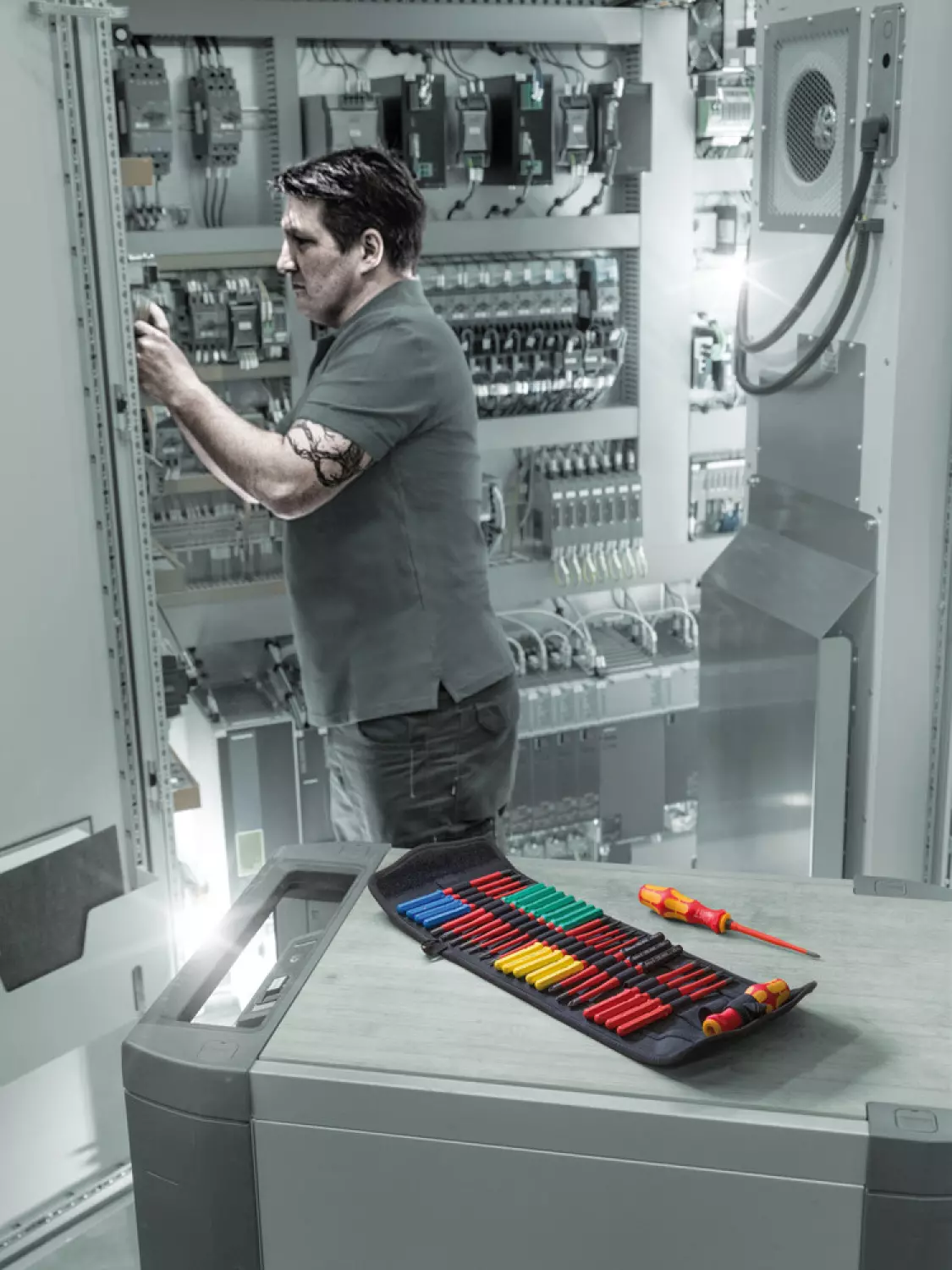 Wera 05006617001 26 pièces Kraftform Kompakt VDE Big Pack 1 jeu de tournevis en coffret-image