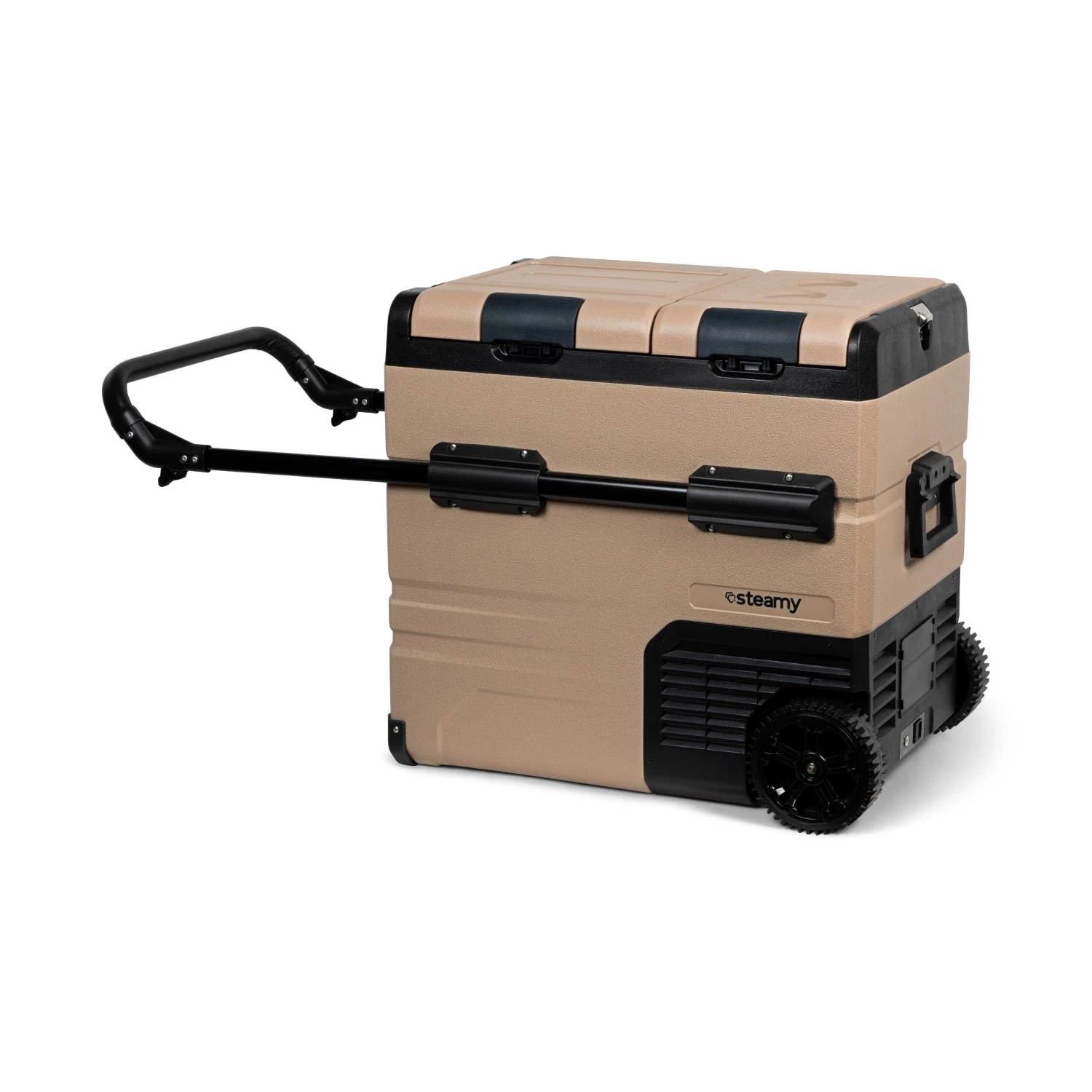 Steamy-E SECTAW55 Dual zone Elektrische Compressor Koelbox op wielen - 55L-image