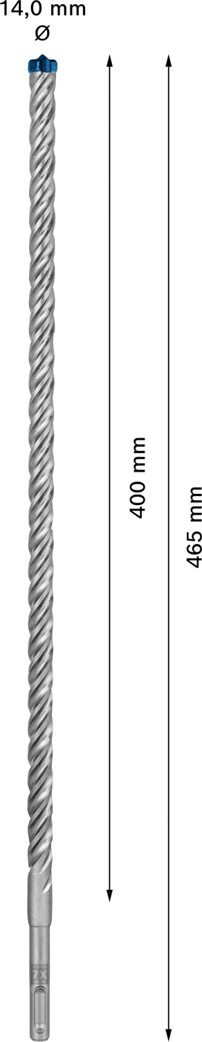 Bosch 2608900124 EXPERT Hamerboor SDS plus-7X - 14x400x465mm-image