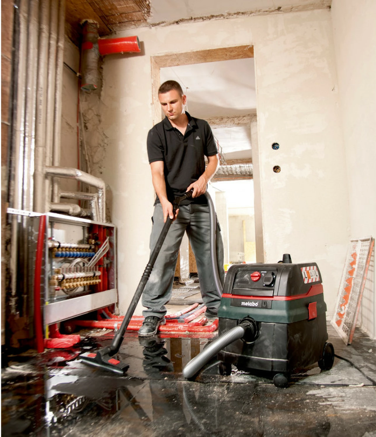 Metabo ASR 25 L SC Bouwstofzuiger - 1400W - L-klasse - 25L-image