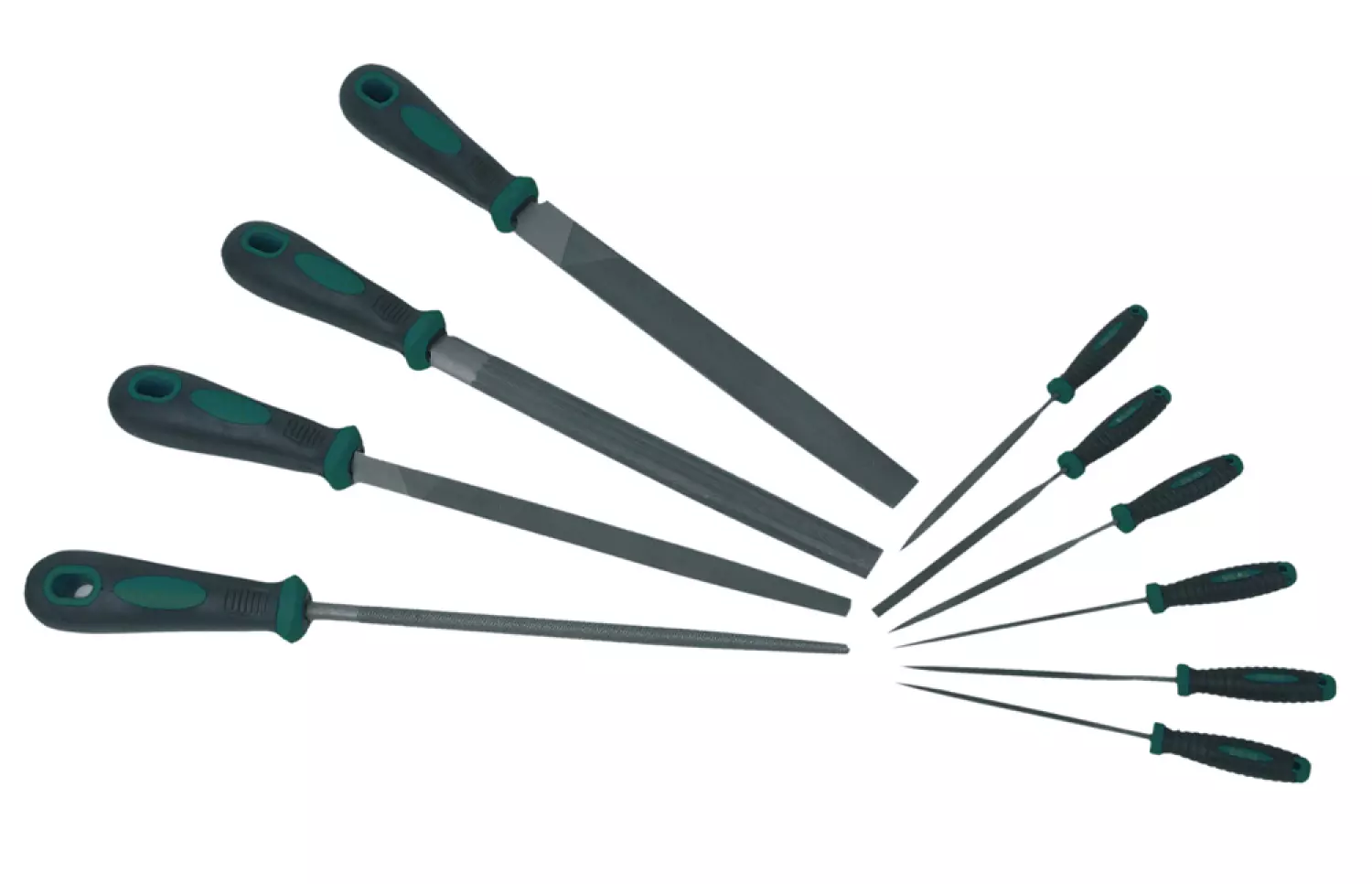 Brüder Mannesmann 61015 Jeu de limes - 10 pcs-image